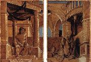 Diptych with Christ and the Mater Dolorosa HOLBEIN, Hans the Younger